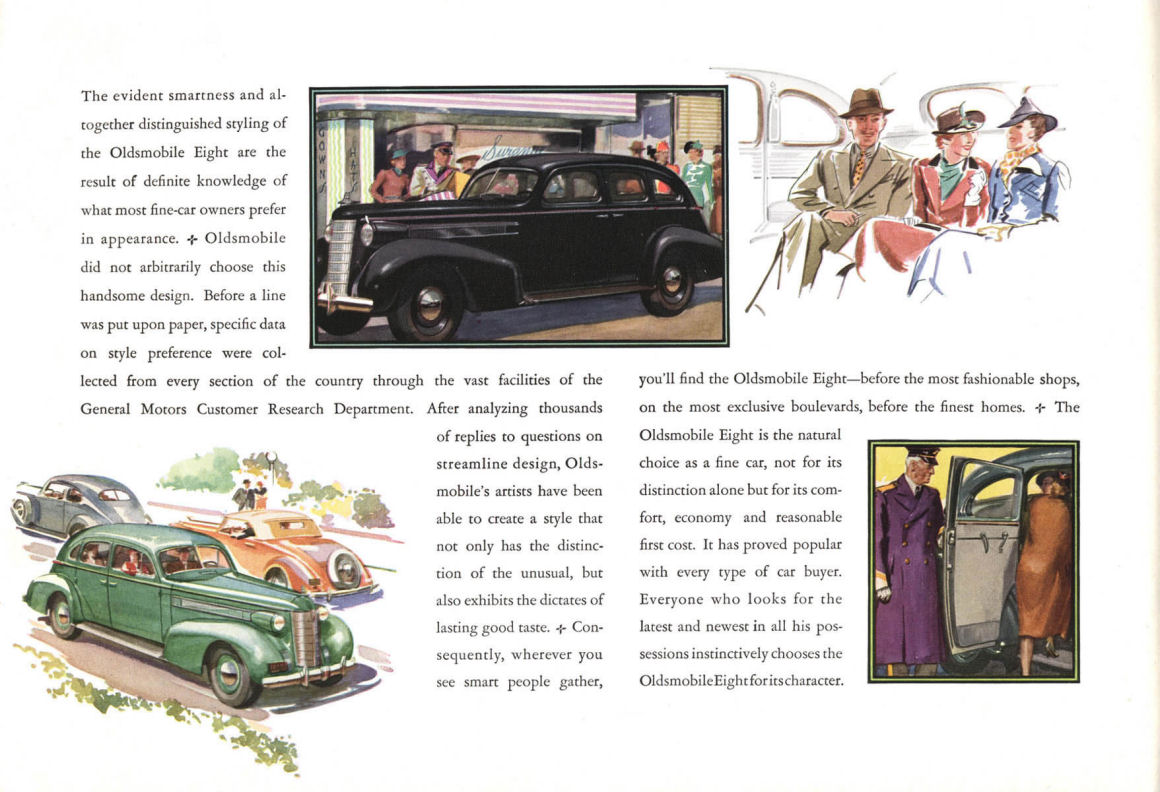 1937 Oldsmobile Eight Brochure Page 8